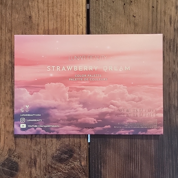 Lunar Beauty Strawberry Dreams Eyeshadow Palette - Picture 2 of 3